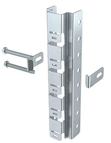 Крепление к сетке безвинтовое для 1-консоли IEK | CLM50D-CSB-1