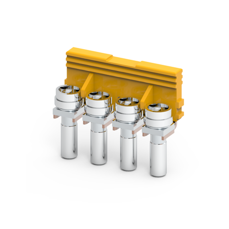 Перемычка коммутационная 4 пол. OptiClip SLS4-оранжевый для измер. клеммы CDS6U - 289823 КЭАЗ