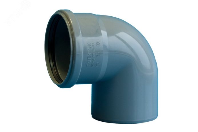 Отвод канализационный 87.5 град. 32 - 100387 Политэк