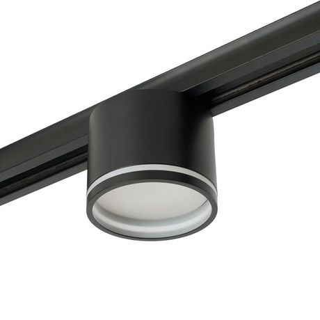 Светильник трековый на шинопровод ДПО GX53 без лампы IP40 черный - AL135 51125 FERON