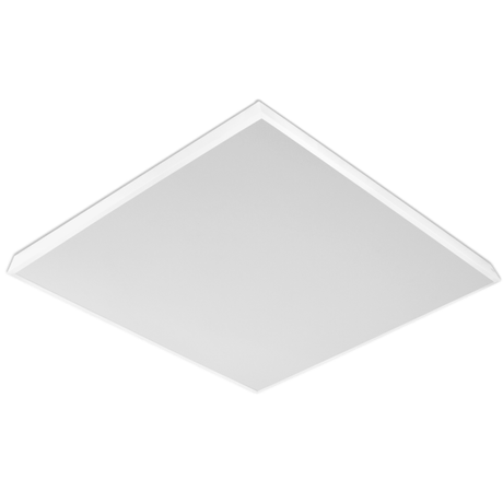 Светильник светодиодный ДВО-1004 36Вт 6500К IP40 590х590х40 Грильято призма панель EKF LPL-1004-Z-36-6500-40