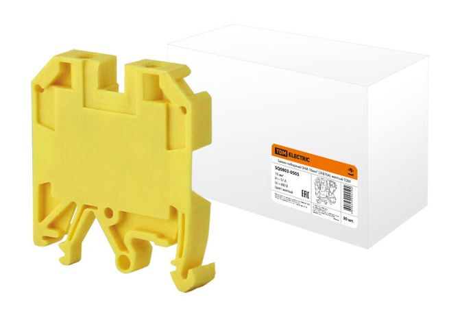 Зажим наборный ЗНИ-10мм2 (JXB70А) желтый | SQ0803-0505 TDM