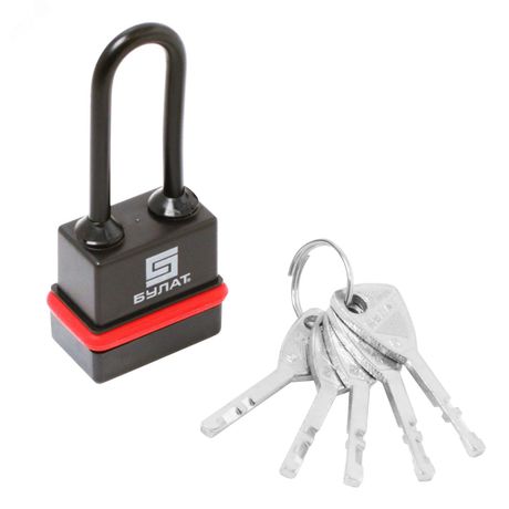 Замок навесной Булат ВС 3-Н35-01 ПЛ всепогодный 5кл. d=5мм - 13980 ПТК