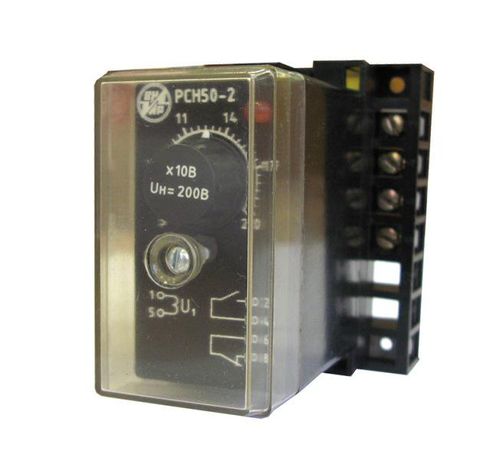 Реле напряжения РСН-50-2/200 задн. присоед. ВНИИР A8120-77137321