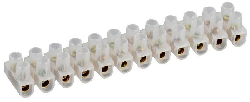 Колодка клеммная ЗВИ-15 4-10кв.мм 12пар GENERICA UZV10-015-010-K01-10-G IEK