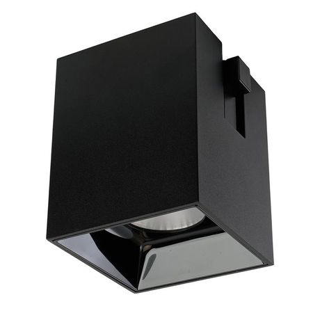 Светильник светодиодный трековый магнитный на шинопровод ДПО-20w 4000К 1800Лм 48v черный - 51592 FERON