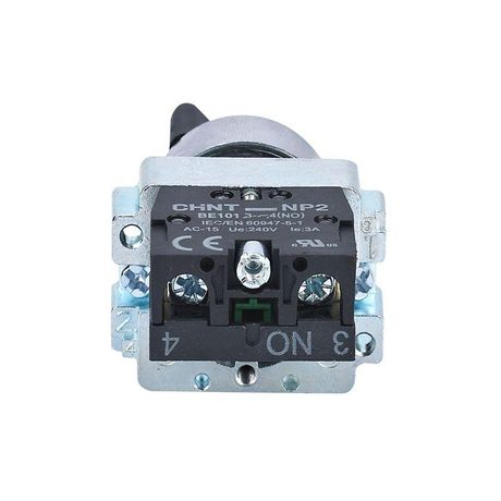 Переключатель NP2-BD43, 2 положения возвратом, 1НЗ, IP40 (R) | 573983 CHINT
