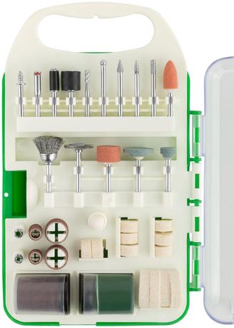 Набор насадок для гравировальной машины в чемоданчике 71 шт - 36498 РОС