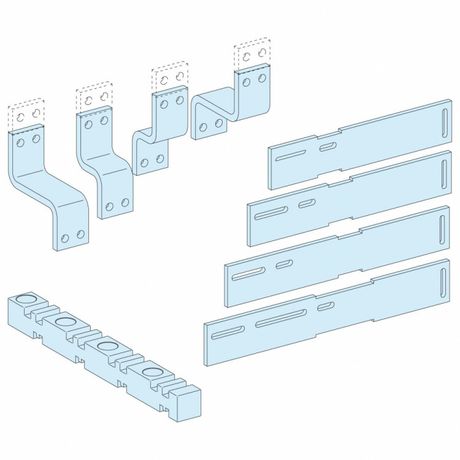 Комплект для подсоед. верт. выдв. NS1600-NT 3п 1250А SchE 04477 Schneider Electric