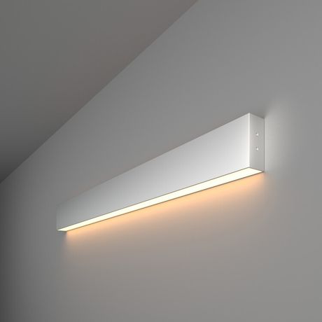 Светильник светодиодный накладной линейный односторонний78см 15W 3000K матовое серебро (101-100-30-78) | a041489 Elektrostandard