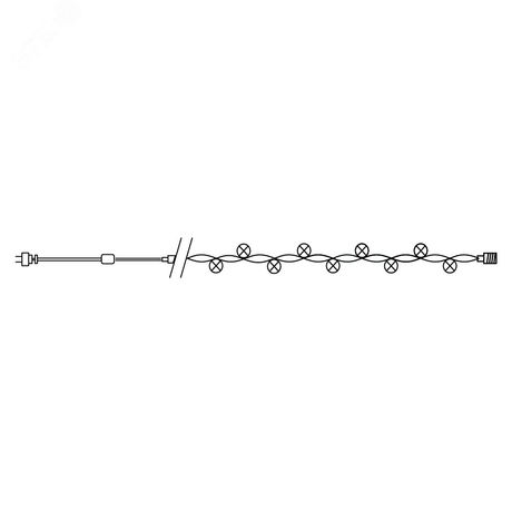 Гирлянда линейная LED мульти 10м - 32425 FERON CL33