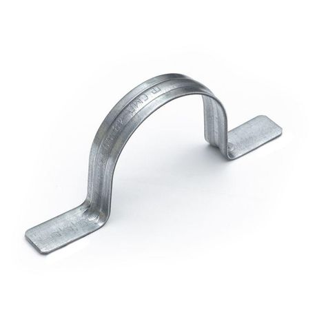 Скоба металлическая двухлапковая СМД d48-50 мм для монтажного пистолета (без отверстий) (50 шт/уп) | PR13.1996 Промрукав Строитель