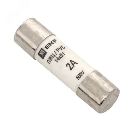 Плавкая вставка цилиндрическая ПВЦ (14х51) 2А EKF PROxima | pvc-14x51-2