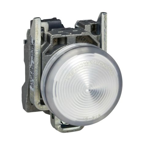 Лампа сигнальная 22мм 24в светодиодная белая - XB4BVB1 Schneider Electric
