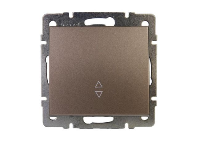 Выключатель RAIN проходной бронза матовая механизм - 703-3188-105 LEZARD