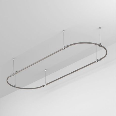 Трек ART-APRIORI-OVAL-ROD-400-3000x1000 (TN) (ARL, IP20 металл, 3 года) - 050197 Arlight