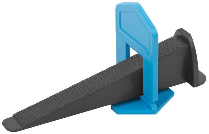 Система выравнивания плитки СВП зажимы "Ворота" и клинья ширина шва 2.0мм (уп.100шт) КУРС 16809