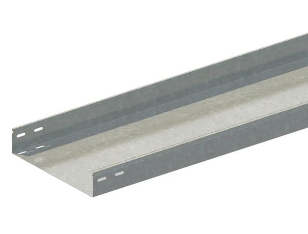 Лоток неперфорированный 300х65 L2000 сталь 1мм ЛМс-ПЗН цУТ2.5 оцинк. СОЭМИ 122141425 Н0122141425