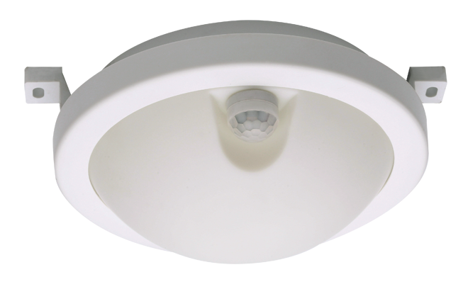 Светильник светодиодный "Банник" PBH-PC3-RSI SENSOR 12Вт 4000К IP65 ЖКХ ДБП пылевлагозащ. с инфракрасным датчиком white Pro JazzWay 5009424