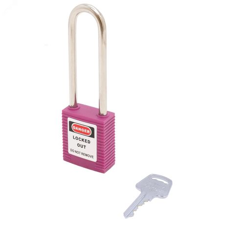 Замок безопасности навесной BD-G28S Purple - 10258 ПТК
