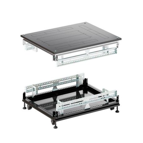 Крыша основание преперфорированные IT-CQE 800x1000, RAL9005 | RBIT810F DKC ДКС