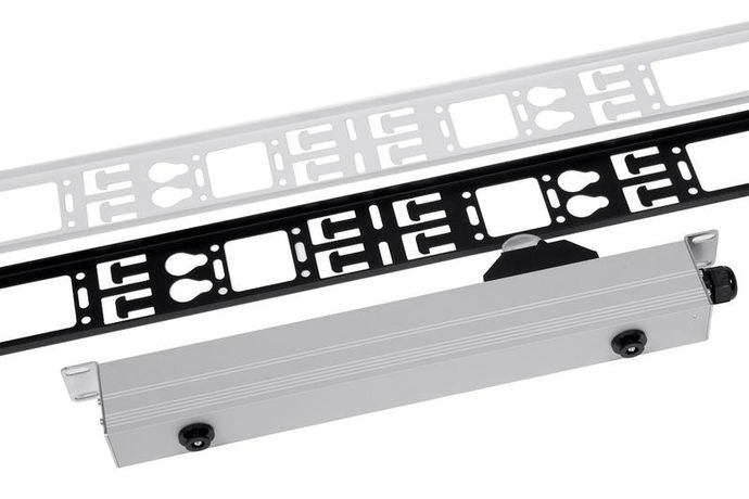 Органайзер кабельный вертикальный ВКО-М-24.75 24U Г=11мм окна ЦМО 1826332