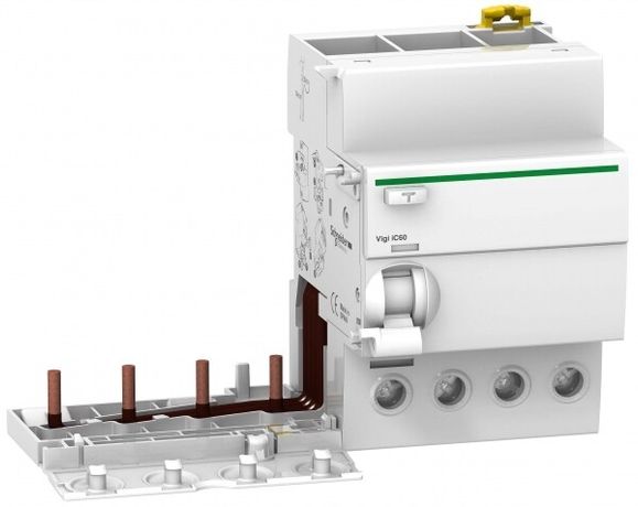 Блок дифференциальной защиты VIGI iC60 4П 63A 300mA AC-ТИП | A9V44463 Schneider Electric