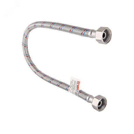 Подводка гибкая для воды 1/2' ВВ 250 см нержавеющая сталь - VTf.001.IS.0404250 VALTEC KAV310250