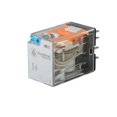 Реле 10А 2перекл. 12В DC тест кнопка LED SE SXM2CB2JD APC