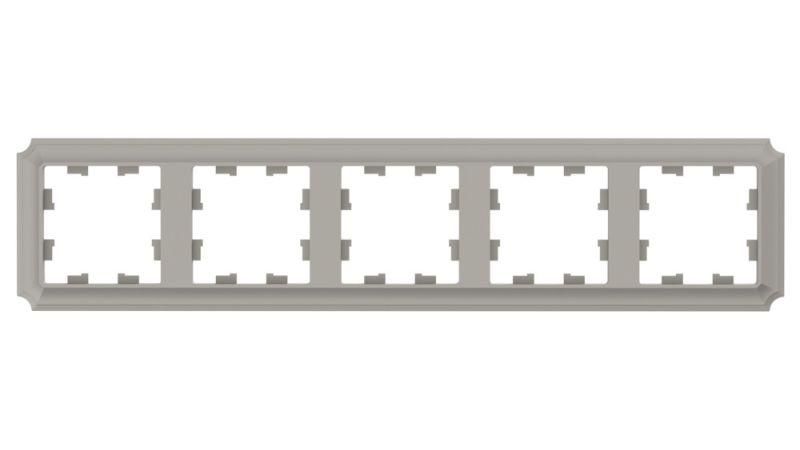 Рамка 5-м AtlasDesign Antique универс. шампань SE ATN100505 APC