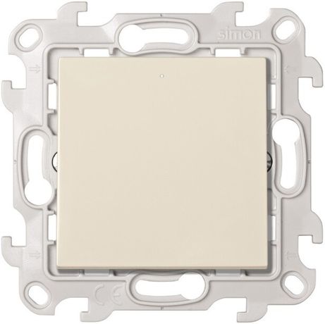 Выключатель кнопочный S24 10А 250В с подсветкой сл. кость Simon 2420160-031