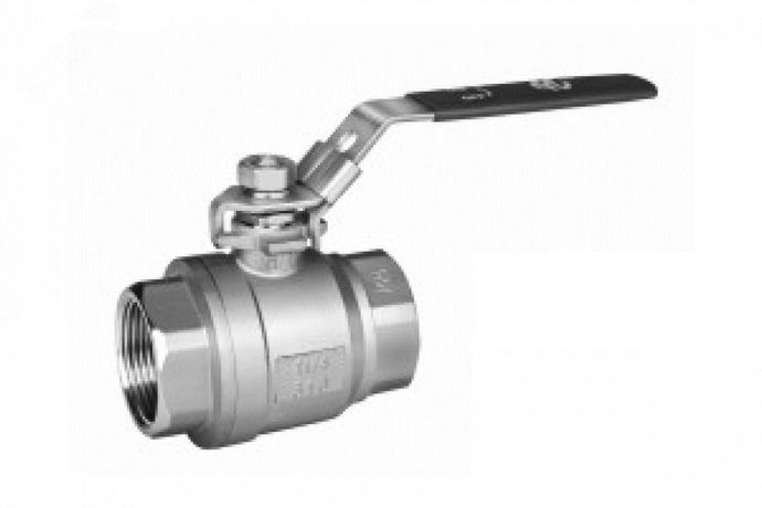 Кран шаровой нержавеющая сталь полнопроходной BVS-FR DN15 PN63 рукоятка - 082X4612R Ридан