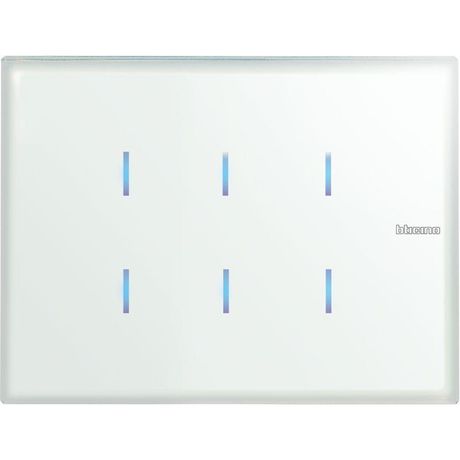 Панель управления сенсорная KNX Axolute 6-канал. стекло Whice BTC Leg HC4657M3KNX Legrand