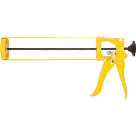 Пистолет для герметика 225 мм скелетный усиленный, магнитный спуск - 14227 РОС