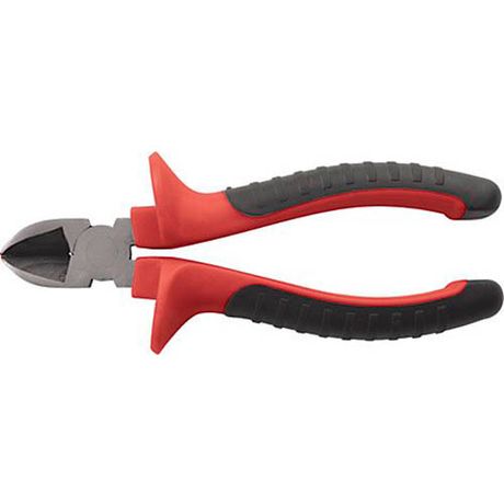 Бокорезы "Оптима" 140мм двухцветные обрезиненные ручки полированная сталь КУРС 47550