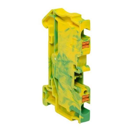 Клеммная колодка пружинная 4 Push-in земля| PIT-4-pe | EKF