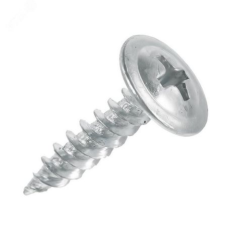 Саморез с прессшайбой 4.2х25 острый покрытие цинк - screw-MM-25o Крепдил