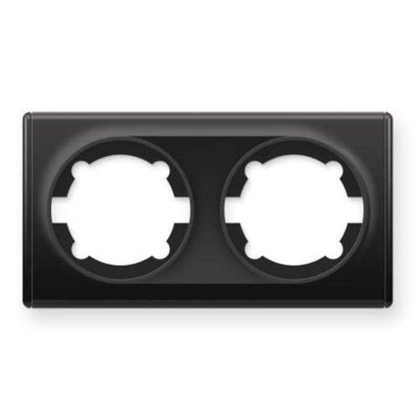 Рамка 2-м Florence черн. 1E52201303 OneKeyElectro 2172829 ССТ