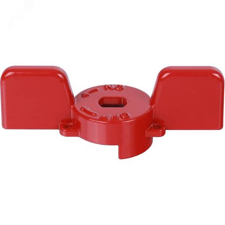 Ручка-бабочка для шарового крана STOUT 1'- 1 1/4' красная - RG008SMA3BDU51 SVB-BUT-1114-02