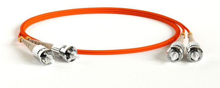 Патч-корд FC-D2-50-ST/PR-ST/PR-H-3M-LSZH-OR волоконно-оптический (шнур) MM 50/125, ST-ST, 2.0 мм, duplex, LSZH, 3 м | 239450 Hyperline