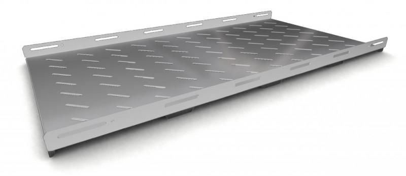 Полка стационарная Г=1050мм нагр. до 100кг TSH3H-1050-RAL7035 усилен. с боков. крепл. для шкафов TTB TTR 485х1050мм RAL 7035 сер. Hyperline 451878