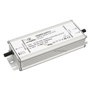 Блок питания ARPV-UH24150-PFC (24V, 6.3A, 150W) (ARL, IP67 Металл, 7 лет) - 024270 Arlight