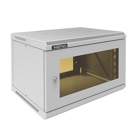 Шкаф телекоммуникационный настенный ТВС-6U-600-450-СР SUPRLAN 05-2063 Net.on