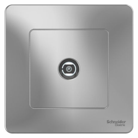 Розетка телевизионная TV 1-м СП Blanca коннектор алюм. SE BLNTS000013 APC