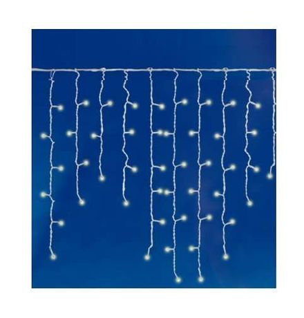 Гирлянда "Бахрома" ULD-B3010-200/SWK WHITE IP67 со стат. свечением 3м соединяемая 200LED бел. свет провод Uniel UL-00001367