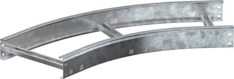 Поворот лестничный LESTA 45град 100х200мм R600 HDZ | CPG05-4-45-100-200-HDZ IEK