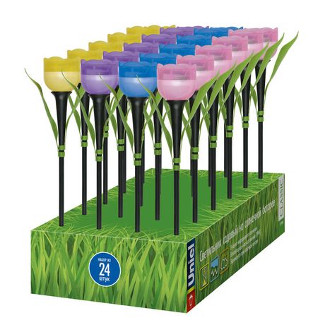 Светодиодный садовый светильник на солнечной батарее СОЛАР USL-C-651/PT305 TULIP SET 24 - UL-00004275 Uniel
