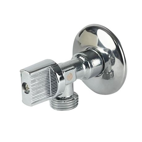 Кран шаровой угловой удлиненный для подкл. с/т приборов1/2дюймх1/2дюйм (200/10) К VALFEX VF.393.N.012