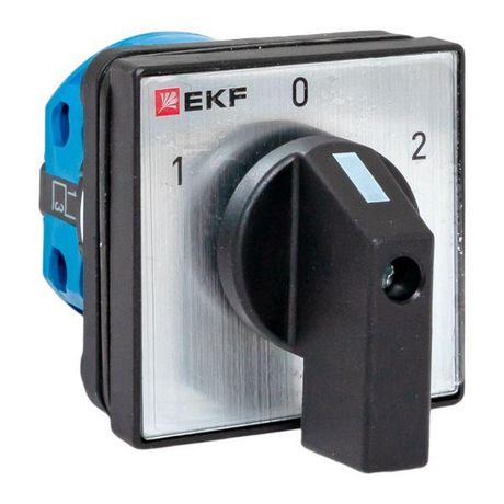 Переключатель кулачковый ПК-1-21 10А 1P «1-0-2» IP65 | pk-1-21-10-65 EKF