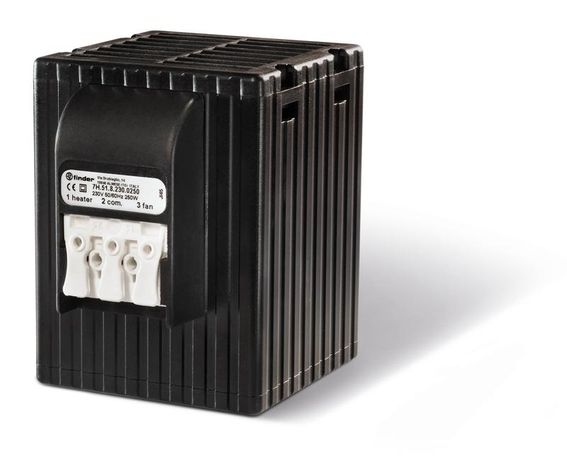 Электронагреватель щитовой электро 110…250В AC/DC 250Вт установка на рейку 35мм IP20 FINDER 7H5182300250 7H.51.8.230.0250